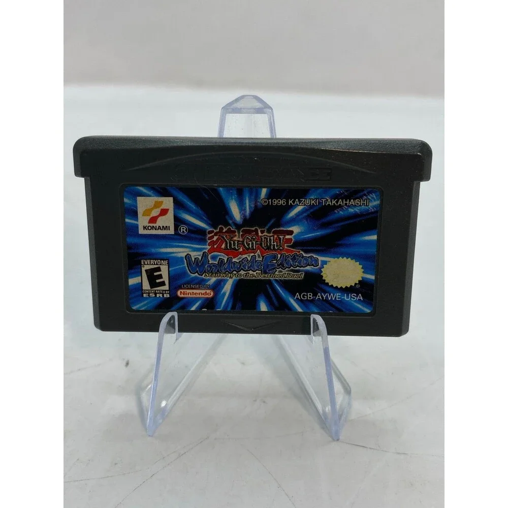 Yu-Gi-Oh! Stairway to the Destined Duel Game Boy Advance Game worldwide edition